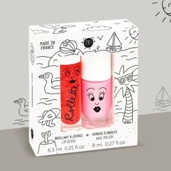 Holidays Nail Polish & Lipgloss Set
