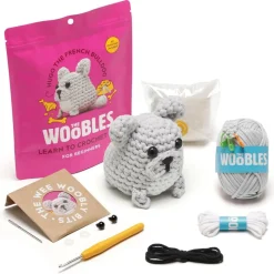 Hugo the French Bulldog Learn to Crochet Kit