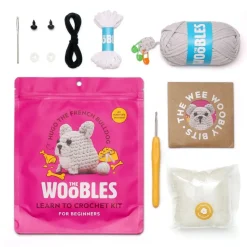 Hugo the French Bulldog Learn to Crochet Kit