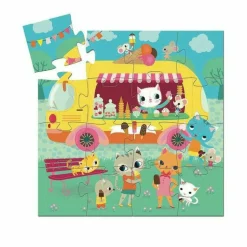 Ice Cream Truck Mini Jigsaw Puzzle