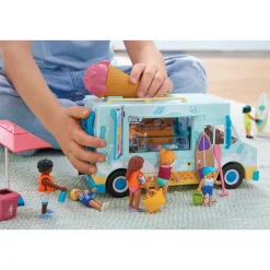 Ice Cream Truck with Surf Shop Playset