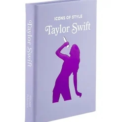 Icons of Style: Taylor Swift Book in Lilac Bonded Leather
