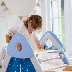 4-in-1 Climb 'n' Slide Gym Set