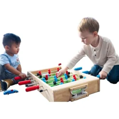 2 in 1 Tabletop Game: Foosball & Hockey