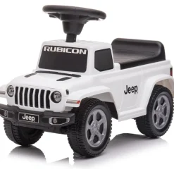 Jeep Rubicon Foot to Floor Ride On - White