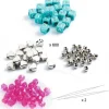 Jewelry Making Alphabet Beads - Silver