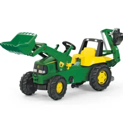 John Deere Pedal Loader With Backhoe