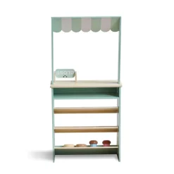Jolly Pals Wooden Bakery Stand with 12 Pastry Pieces