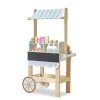 Jolly Pals Wood Ice Cream Stand with 33 Accessories and Chalkboard