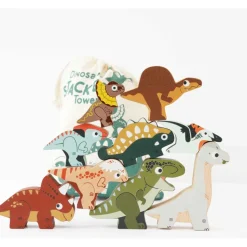 Jurassic Stacking Dinosaurs & Bag