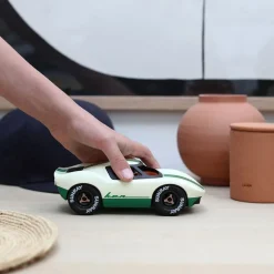 Ken Cline Toy Car - White