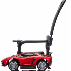 Lamborghini 3-in-1 Push Ride On Toy Car - Red