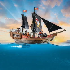 Large Pirate Ship Playset
