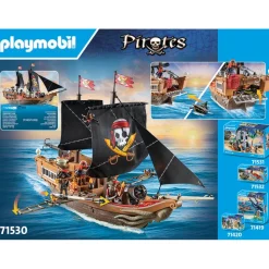 Large Pirate Ship Playset