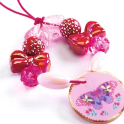 Le Grand Artist Jewelry Making Bead Kit - Butterfly & Heart