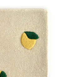 Lemons Rug - Cream & Yellow