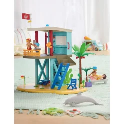 Lifeguard Tower with Beach Buggy Playset
