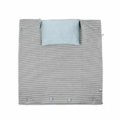 Light Blue Cocoon Blanket