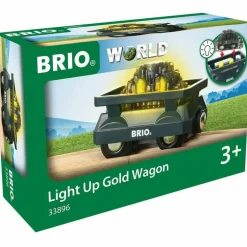 Light Up Gold Wagon