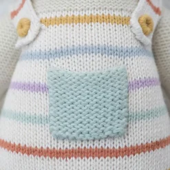 Little 13" Avery the Lamb Hand-Knit Doll