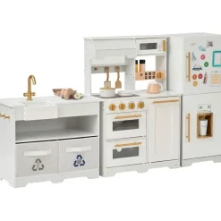 Little Chef Atlanta Modular Play Kitchen - White/Gold