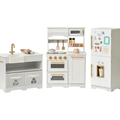 Little Chef Atlanta Modular Play Kitchen - White/Gold