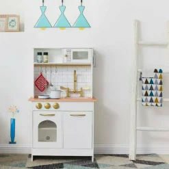 Little Chef Boston Classic Play Kitchen & Cookware - White