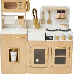 Little Chef Cyprus Play Kitchen with 14-Piece Accessory Set