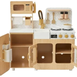 Little Chef Cyprus Play Kitchen with 14-Piece Accessory Set