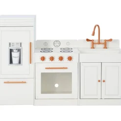 Little Chef Paris Complete Kitchen Playset - White/Rose Gold