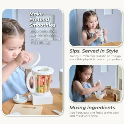 Little Chef Santa Barbara Wooden Healthy Dessert Set with 27 Accessories