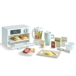 Little Chef Santa Barbara Wooden Healthy Dessert Set with 27 Accessories