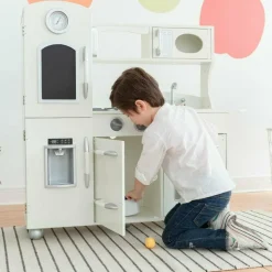 Little Chef Westchester Retro Play Kitchen - Ivory