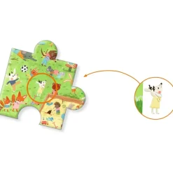 Little Friends' Garden 35 Piece Observation Puzzle & Poster