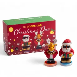 Loops Labs Christmas Duo: 2 Figurines – Holiday Edition