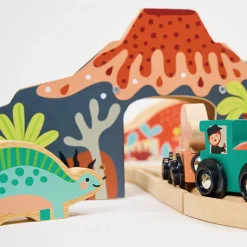 Lost World Dinosaur Railway Set