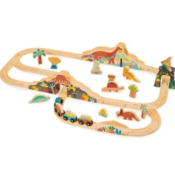 Lost World Dinosaur Railway Set