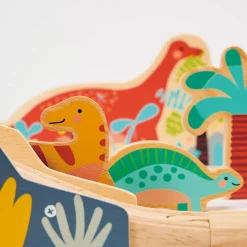 Lost World Dinosaur Railway Set