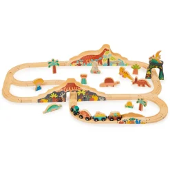 Lost World Dinosaur Railway Set