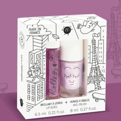 Lovely City Nail Polish & Lip Gloss Set
