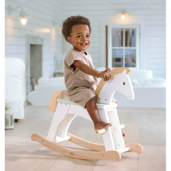 Lucky Wooden Rocking Horse