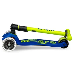 Maxi Deluxe Foldable LED Scooter - Neon Canary Yellow