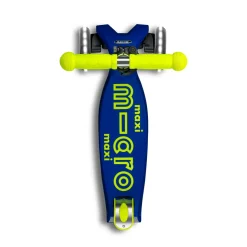 Maxi Deluxe Foldable LED Scooter - Neon Canary Yellow