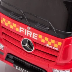 Mercedes Benz Antos Foot to Floor Fire Truck Ride On