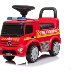 Mercedes Benz Antos Foot to Floor Fire Truck Ride On