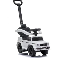 Mercedes G-Wagon 3 In 1 Push Car - White
