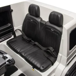 Mercedes G-Wagon 24V 4x4 2-Seater Ride on Car - White