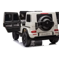 Mercedes G-Wagon 24V 4x4 2-Seater Ride on Car - White