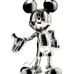 Mickey Mouse 12" Welcome Studio Figurine - Silver