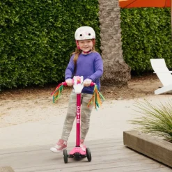 Micro Maxi LED Scooter - Pink